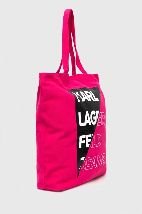 Τσάντα Karl Lagerfeld Jeans ροζ