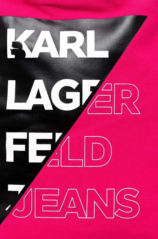 Τσάντα Karl Lagerfeld Jeans 60% Ανακυκλωμένο βαμβάκι, 40% Βαμβάκι