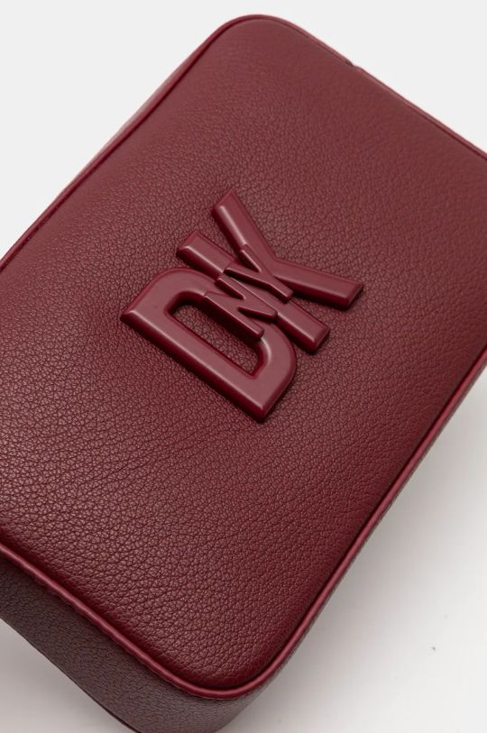 Kožna torba Dkny bordo R33EKY31