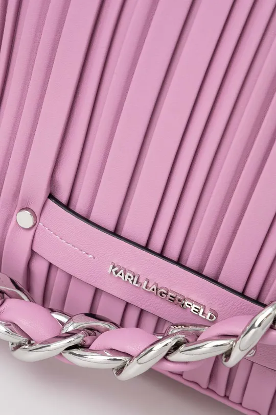 rosa Karl Lagerfeld borsetta