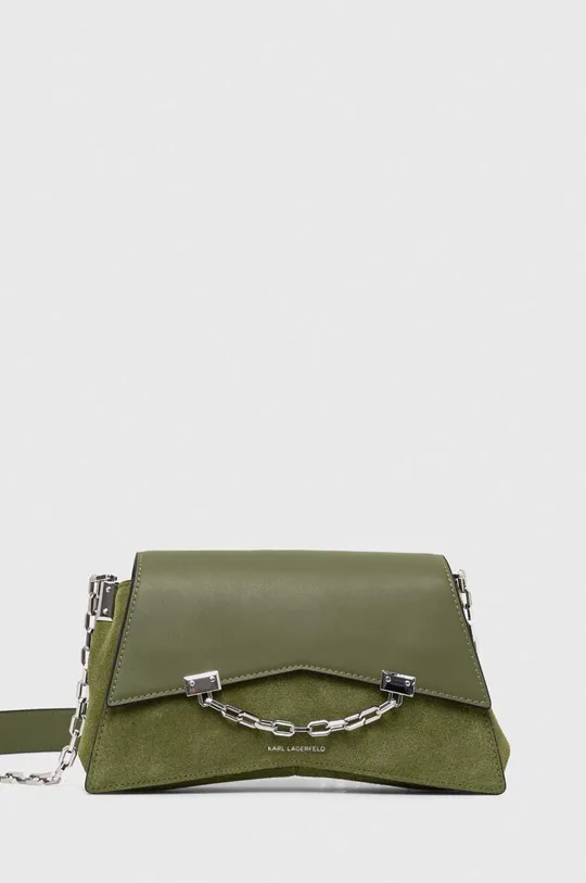 πράσινο Δερμάτινη τσάντα Karl Lagerfeld Γυναικεία