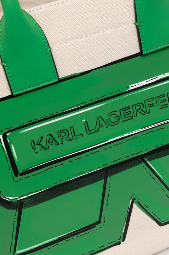 Τσάντα Karl Lagerfeld 57% Ανακυκλωμένο βαμβάκι, 38% Βαμβάκι, 5% Poliuretan