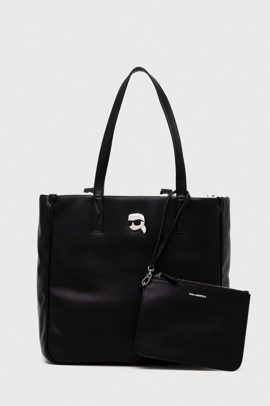 crna Dvostrana torba Karl Lagerfeld Ženski