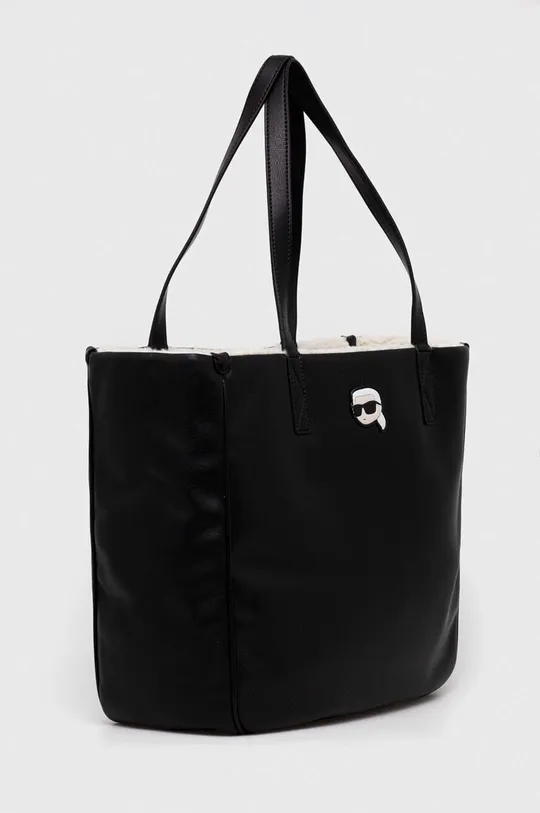 Двусторонняя сумочка Karl Lagerfeld Основной материал: 57% Полиуретан, 43% Полиэстер Подкладка: 100% Вторичный полиэстер