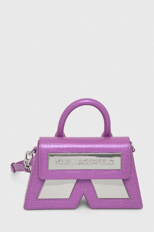 фиолетовой Кожаная сумочка Karl Lagerfeld Женский