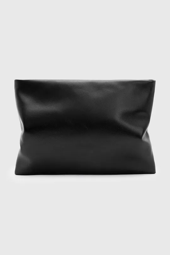 μαύρο Δερμάτινη τσάντα ώμου AllSaints Bettina Γυναικεία