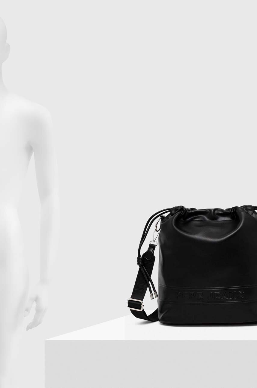 Torba Pepe Jeans boja crna ANSWEAR.hr