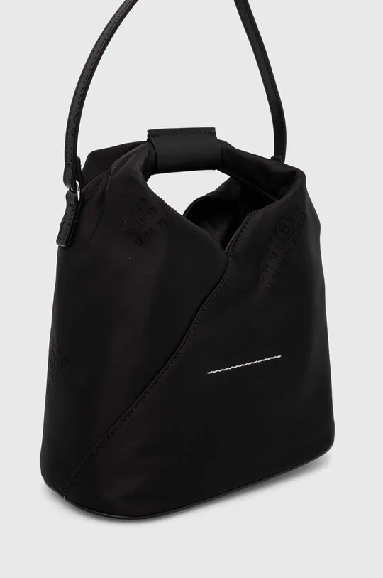 MM6 Maison Margiela leather handbag Handbag black
