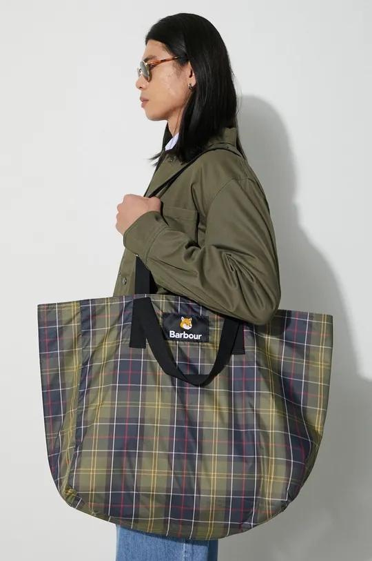 Barbour handbag Barbour x Maison Kitsune Reversible Tote Bag