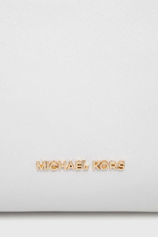 biela Kožená kabelka MICHAEL Michael Kors
