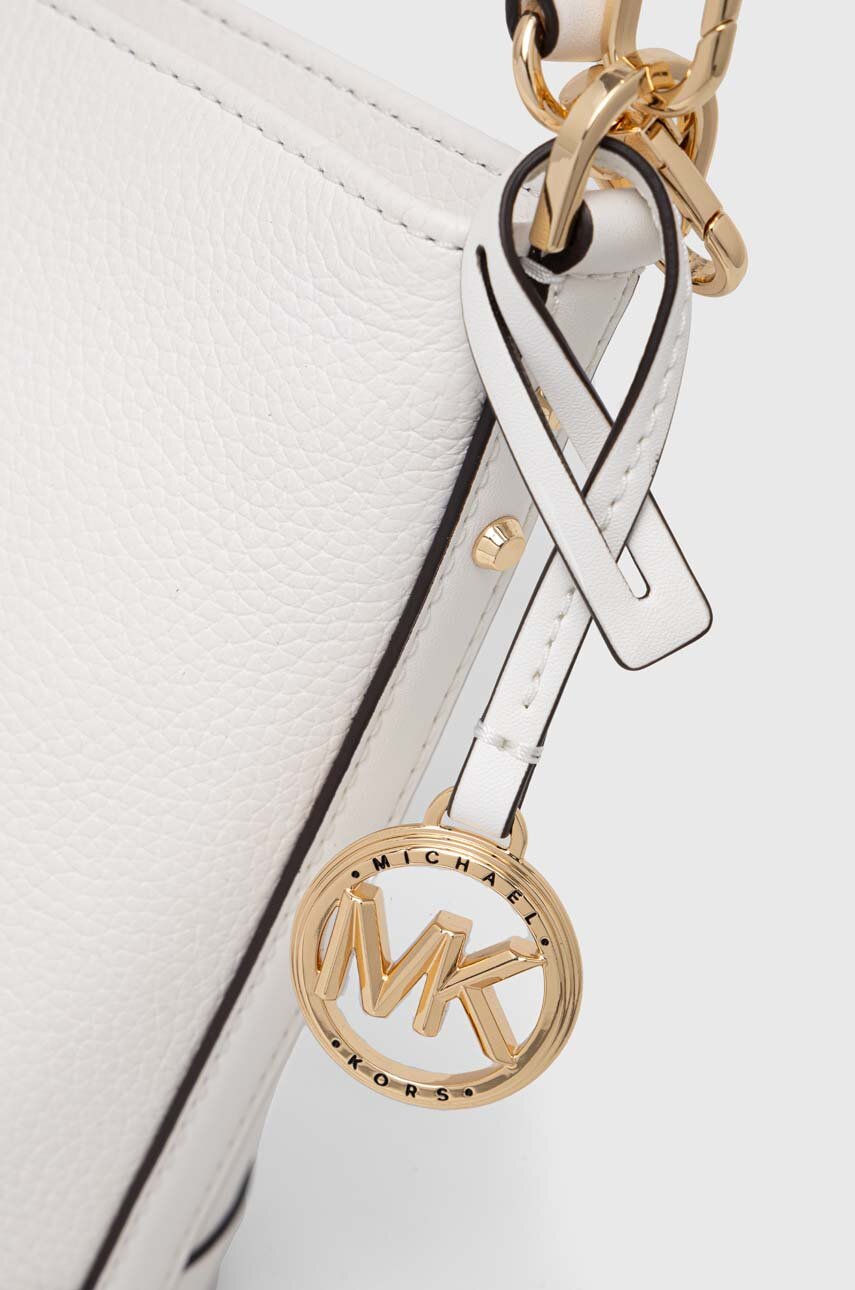 Шкіряна сумочка MICHAEL Michael Kors колір білий | ANSWEAR.ua