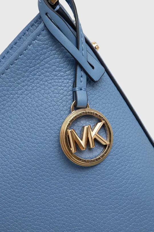 modrá Kožená kabelka MICHAEL Michael Kors