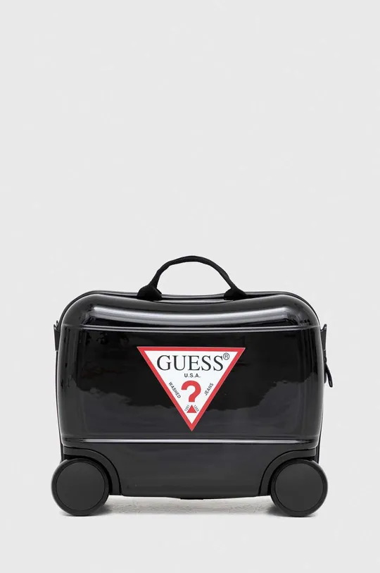 czarny Guess walizka dziecięca