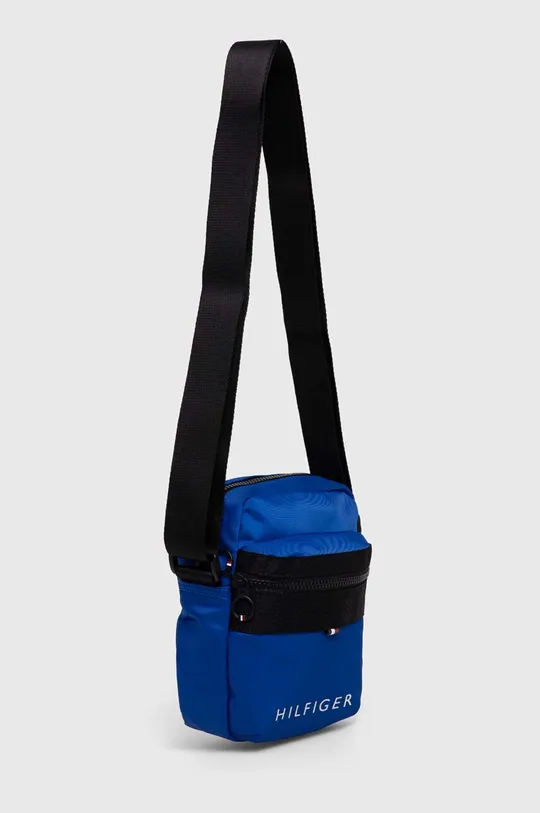 Malá taška Tommy Hilfiger modrá