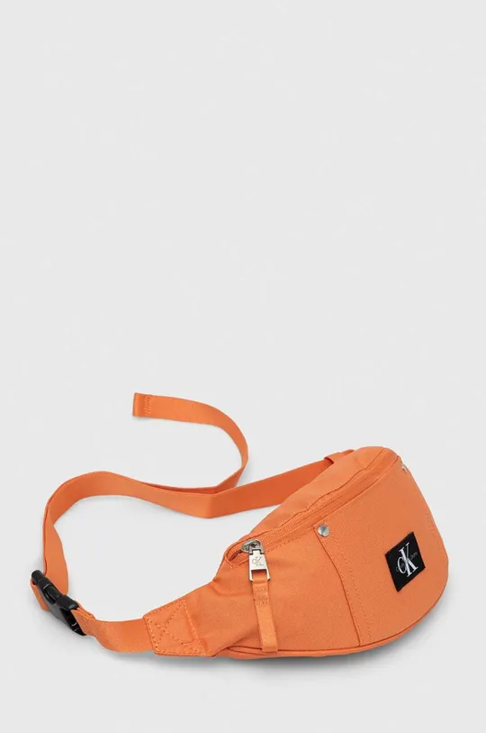 Τσάντα φάκελος Calvin Klein Jeans πορτοκαλί