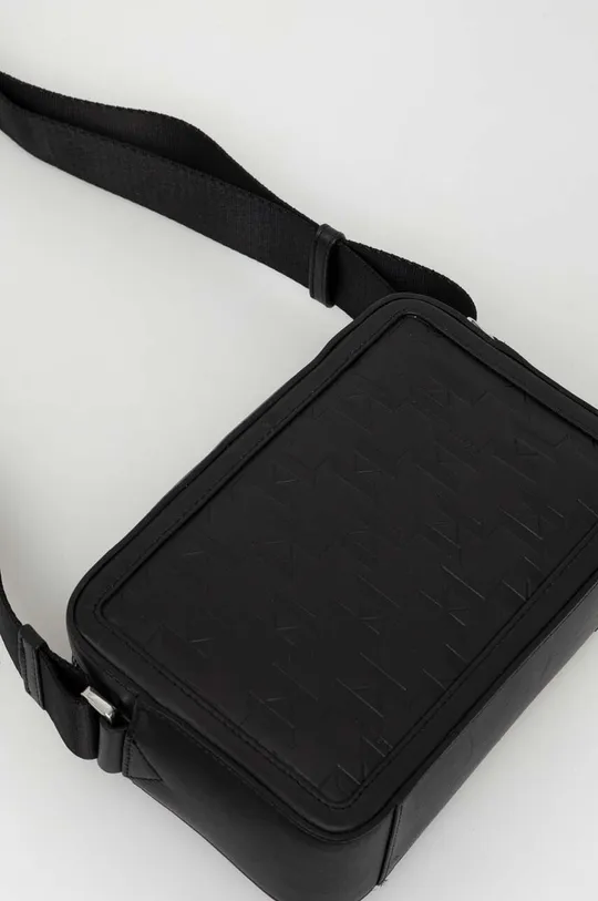 črna Usnjena torbica za okoli pasu Karl Lagerfeld