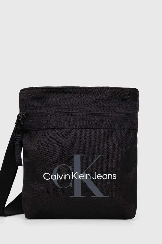 črna Torbica za okoli pasu Calvin Klein Jeans Moški