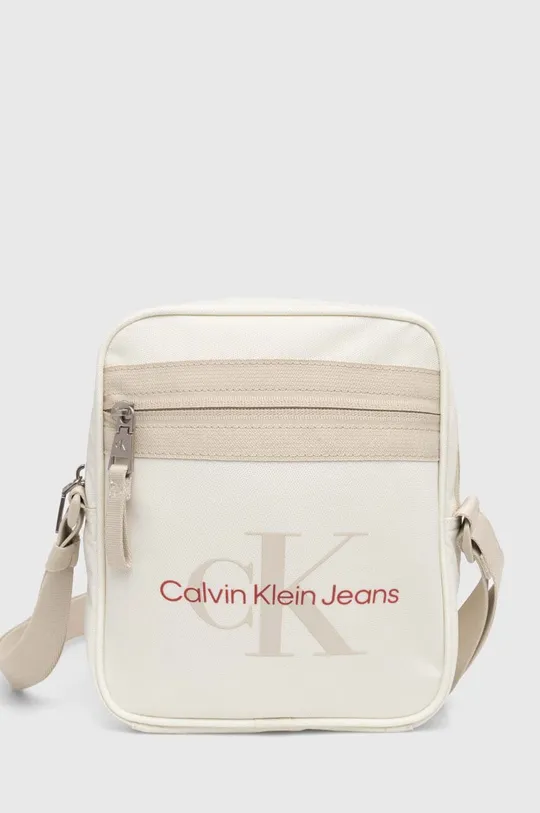 beżowy Calvin Klein Jeans saszetka Męski