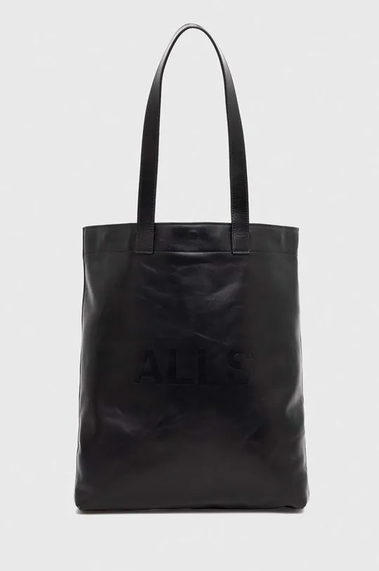 μαύρο Δερμάτινη τσάντα AllSaints Yuto Ανδρικά