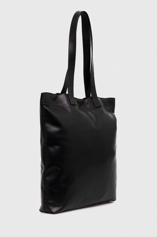 Δερμάτινη τσάντα AllSaints Yuto μαύρο