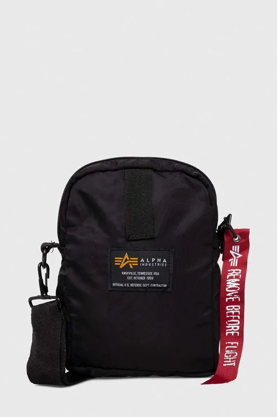 black Alpha Industries small items bag Unisex