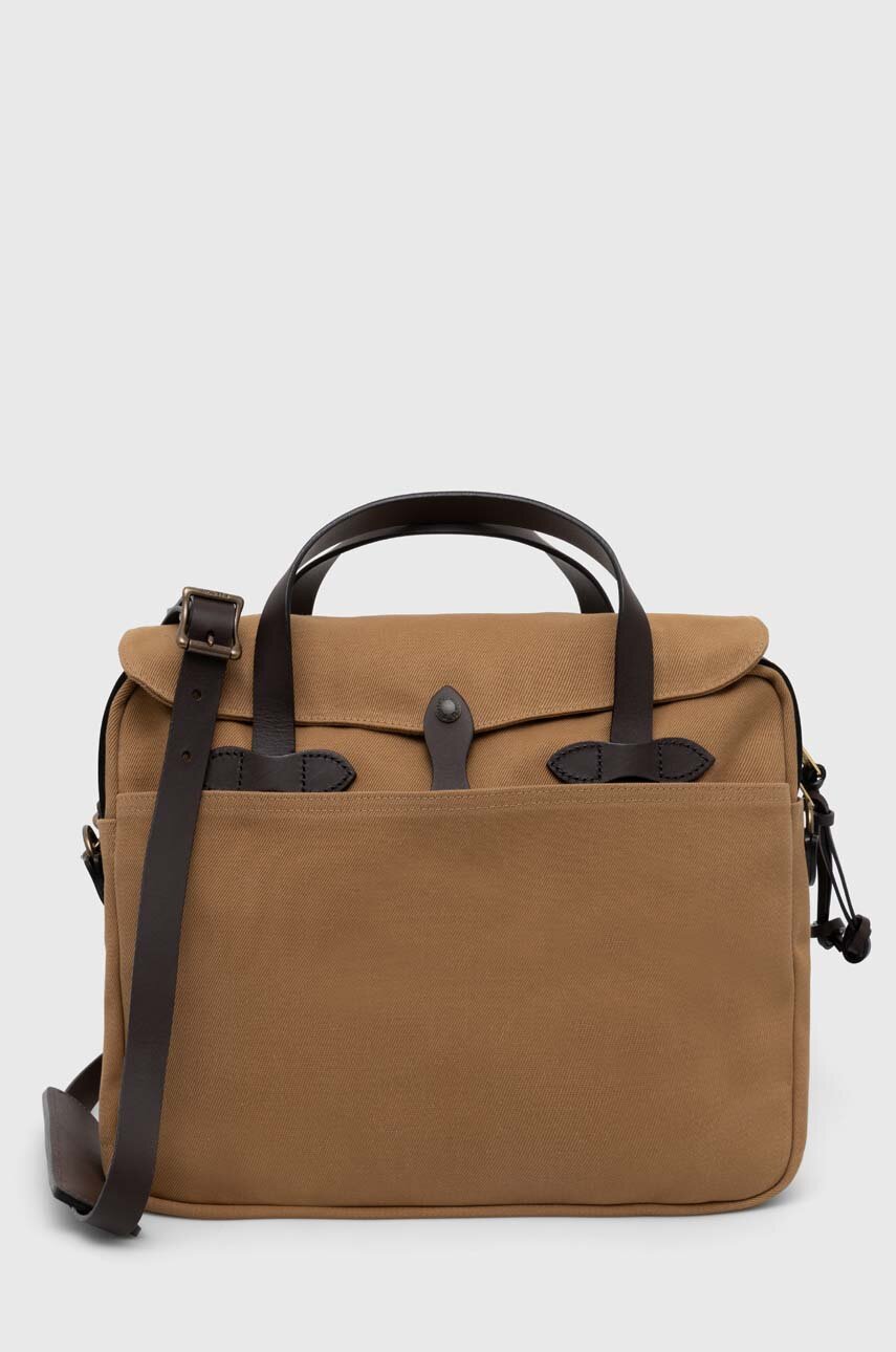 béžová Taška Filson Original Briefcase Unisex