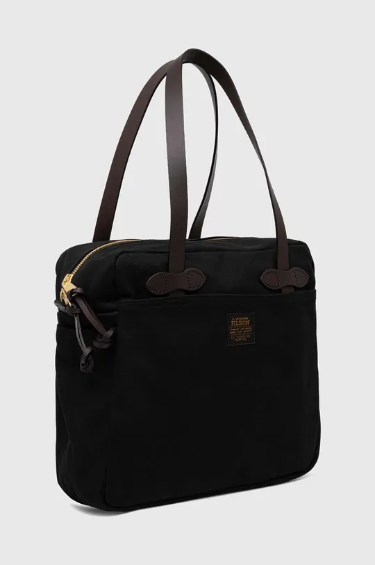 Filson geantă Tote Bag With Zipper negru
