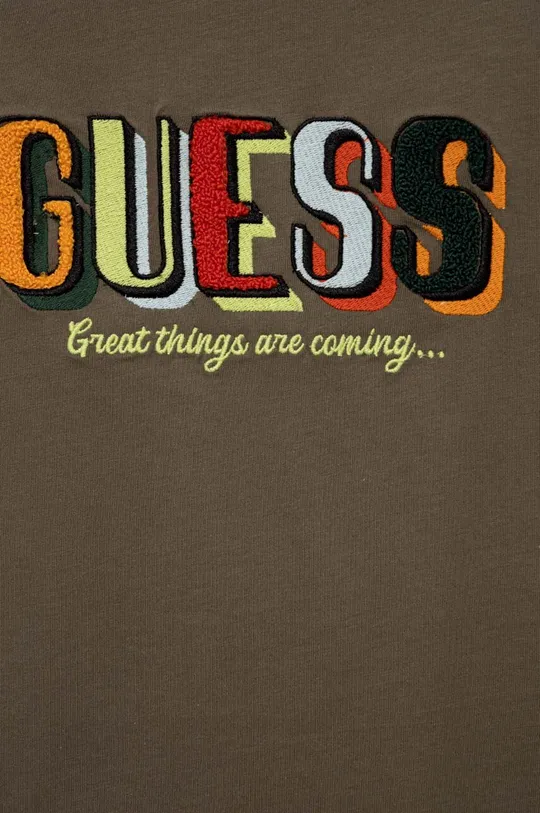 Guess t-shirt bawełniany dziecięcy 100 % Bawełna