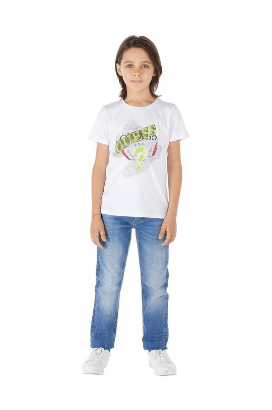 Guess t-shirt bawełniany dziecięcy