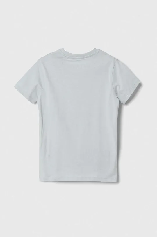 Detské bavlnené tričko Guess sivá