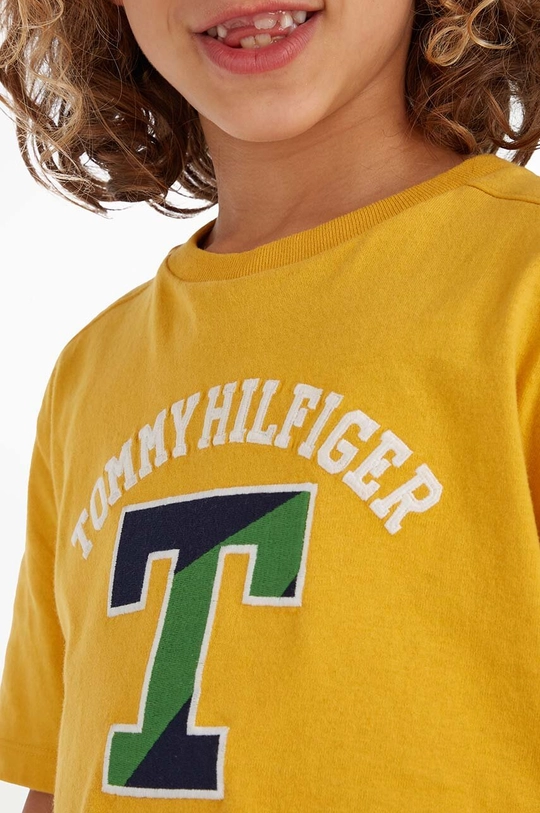 Tommy Hilfiger t-shirt bawełniany dziecięcy Chłopięcy