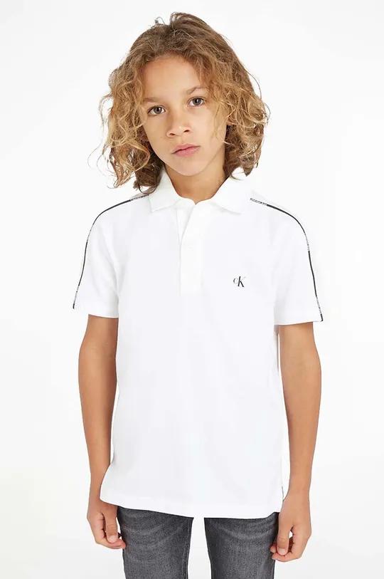 λευκό Κοντομάνικη μπλούζα Calvin Klein Jeans Για αγόρια