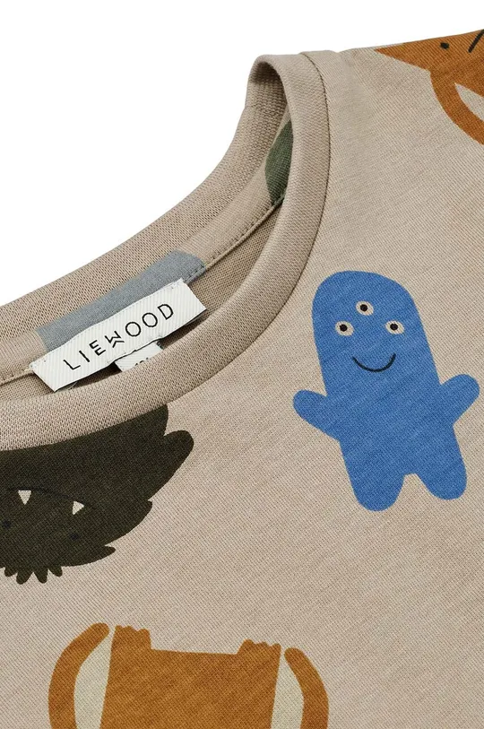 Дитяча бавовняна футболка Liewood 100% Органічна бавовна