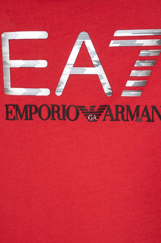 EA7 Emporio Armani t-shirt bawełniany dziecięcy 100 % Bawełna