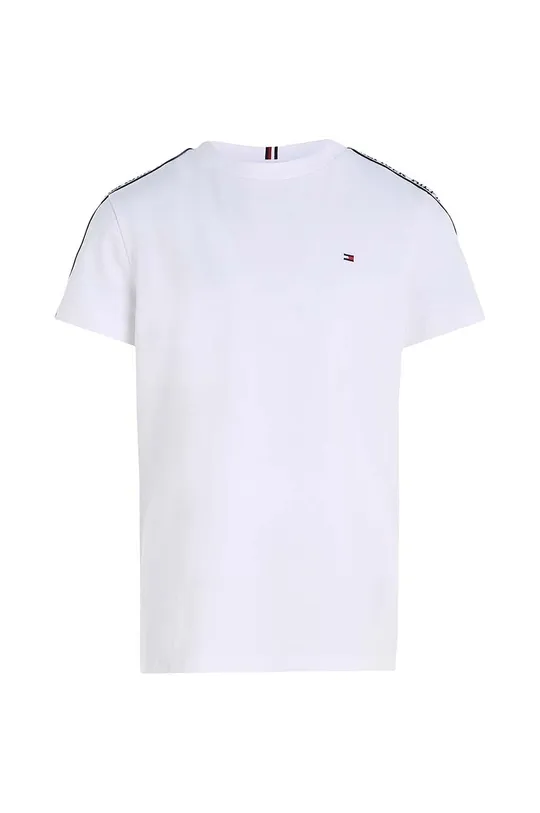 Παιδικό μπλουζάκι Tommy Hilfiger λευκό