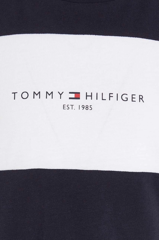 mornarsko plava Dječja pamučna majica kratkih rukava Tommy Hilfiger