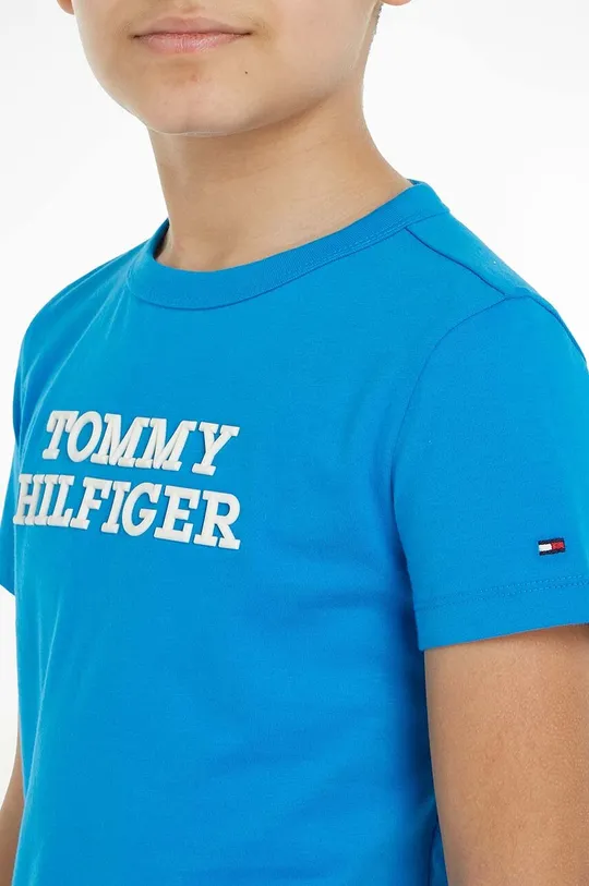 Otroška bombažna kratka majica Tommy Hilfiger Fantovski
