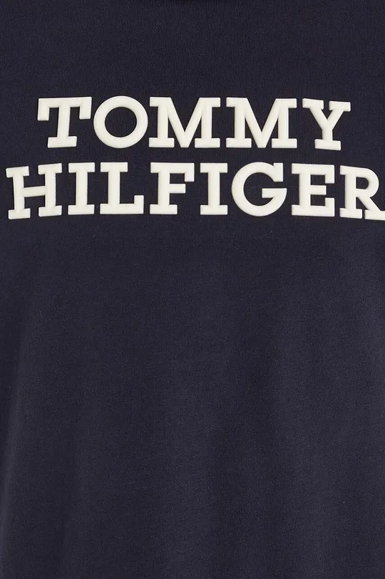 тёмно-синий Детская хлопковая футболка Tommy Hilfiger