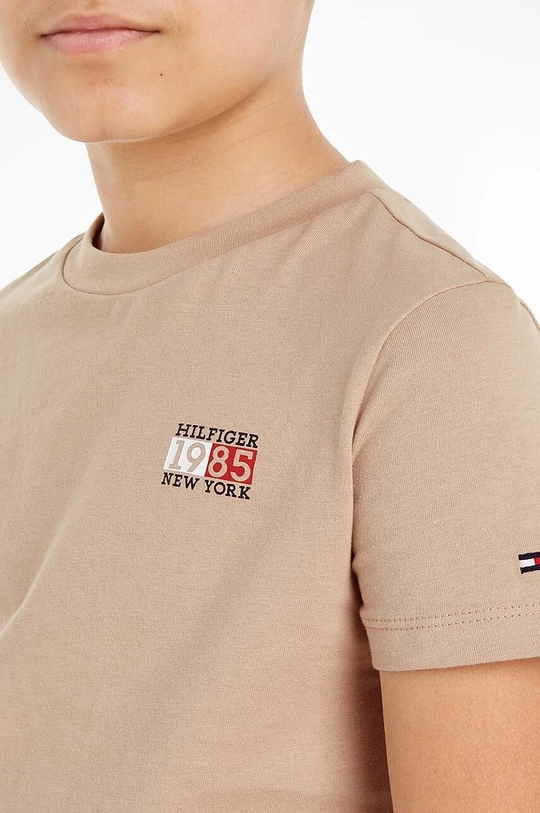 Tommy Hilfiger t-shirt bawełniany dziecięcy Chłopięcy