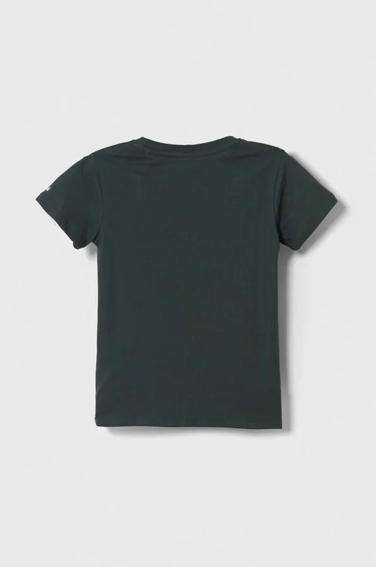 Otroška bombažna kratka majica Pepe Jeans zelena