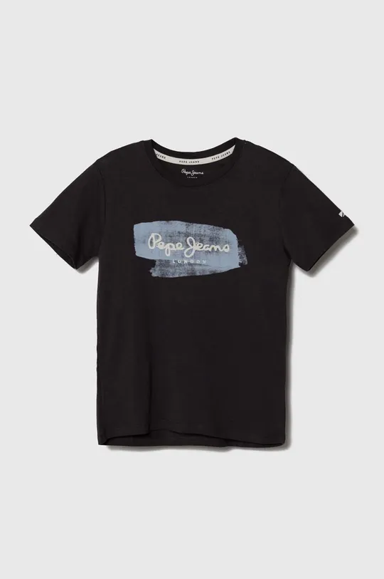 grigio Pepe Jeans t-shirt in cotone per bambini Ragazzi
