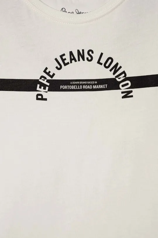 Otroška bombažna kratka majica Pepe Jeans  100 % Bombaž