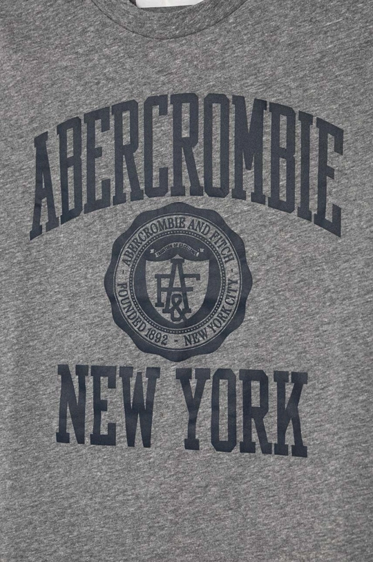 Αγορίστικα Παιδικό μπλουζάκι Abercrombie & Fitch KI223.3140 γκρί