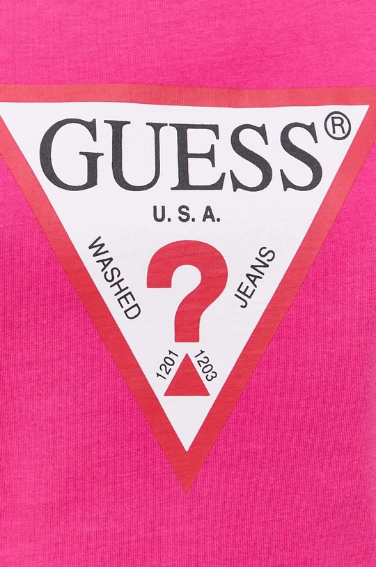 Βαμβακερό μπλουζάκι Guess Γυναικεία