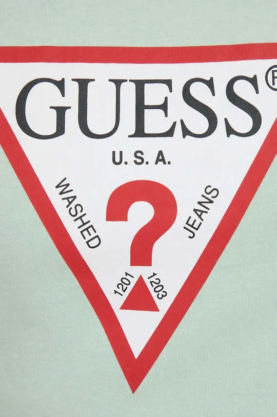verde Guess t-shirt in cotone