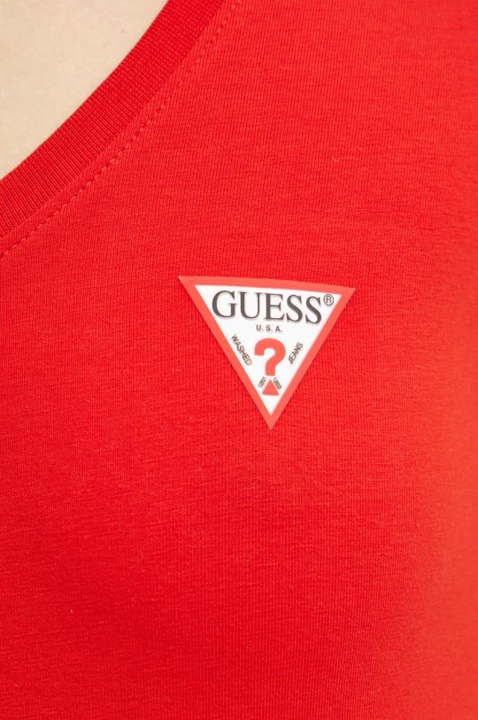 Μπλουζάκι Guess W2YI45.J1314 κόκκινο