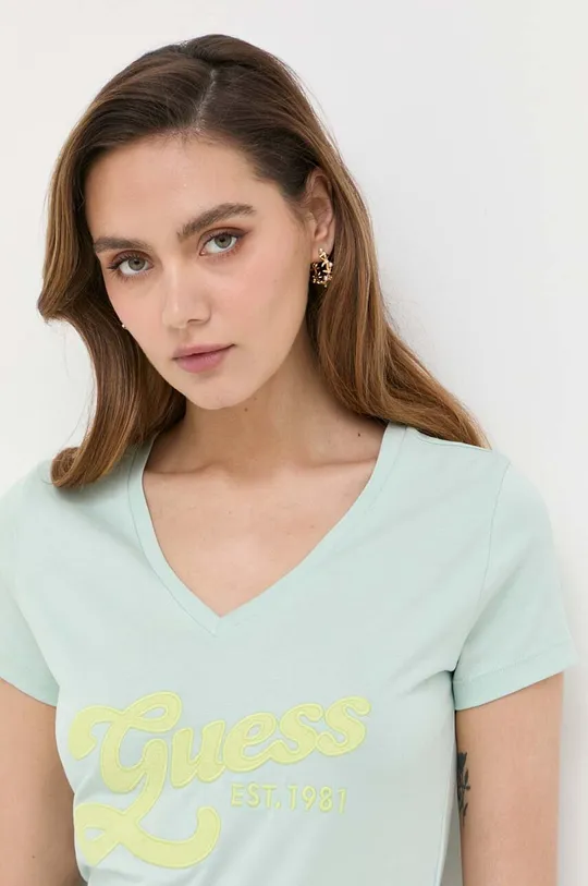 zöld Guess t-shirt