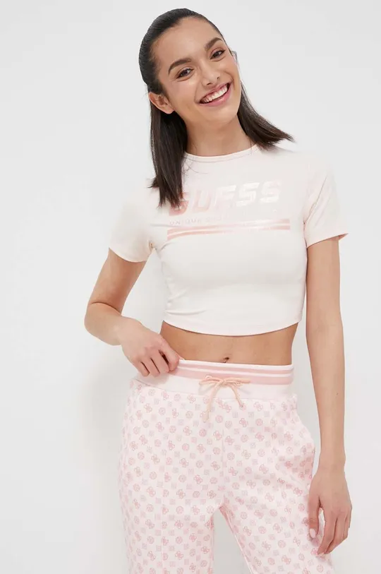 rosa Guess t-shirt