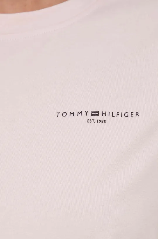 roza Kratka majica Tommy Hilfiger