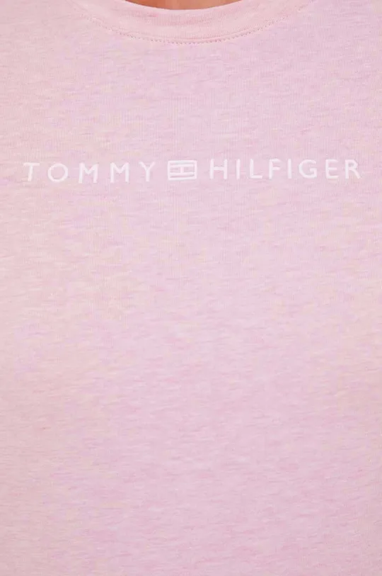 ροζ Μπλουζάκι Tommy Hilfiger